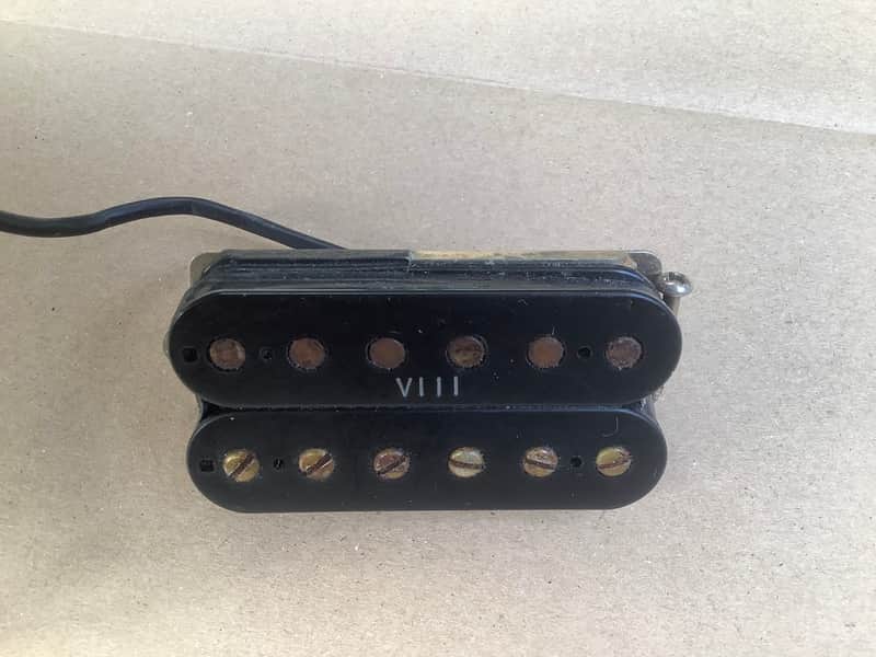 Arcane Arcane HB, Triple 8, bridge, trem spaced, black, aged humbucker image 1