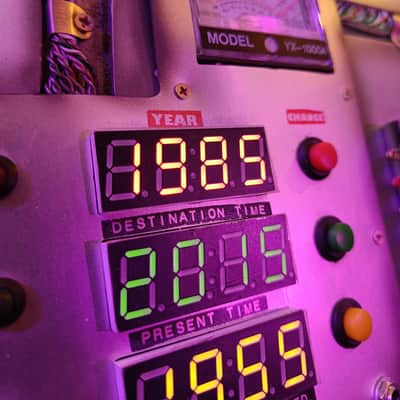 Mustang Custom Shop Back to the Future Guitar image 11