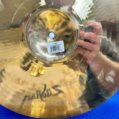 Zildjian 15" A Custom Mastersound Hi-Hat Cymbals (Pair) 2004 - Present - Brilliant - NOS - 1148 Grams Top / 1616 Grams Bottom image 11