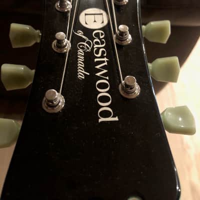 Eastwood Sidejack Baritone STD 2010s - Metallic Blue image 4