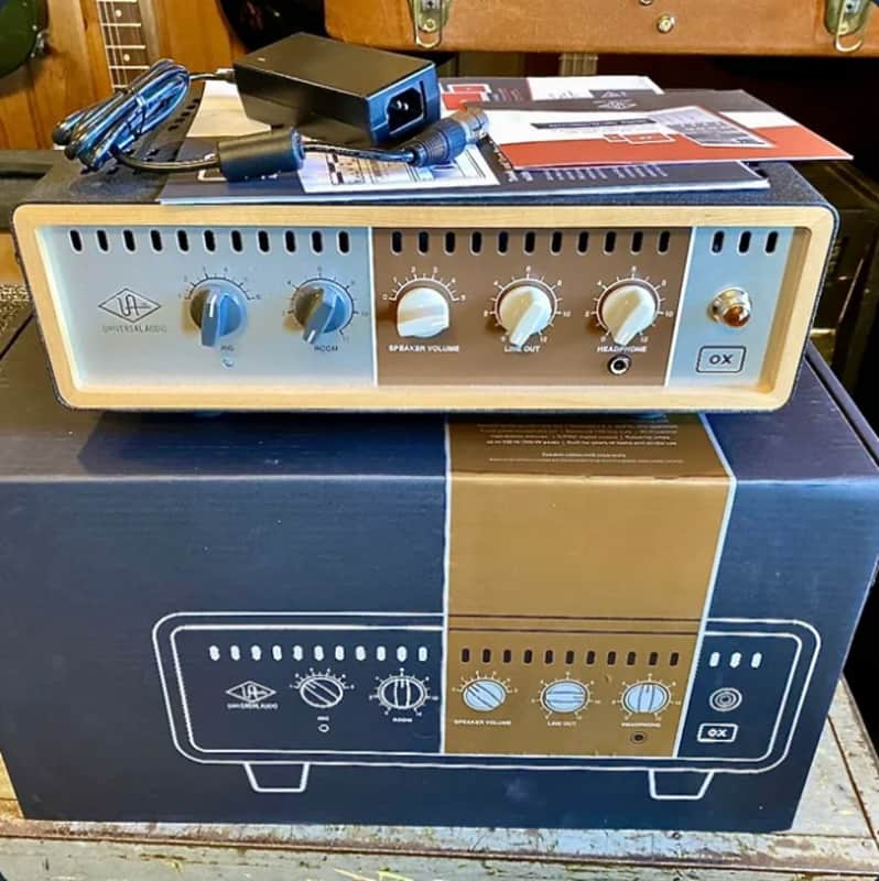 Universal Audio OX Amp Top Box Attenuator 2019 - Present - Silver/Brown/Black image 1