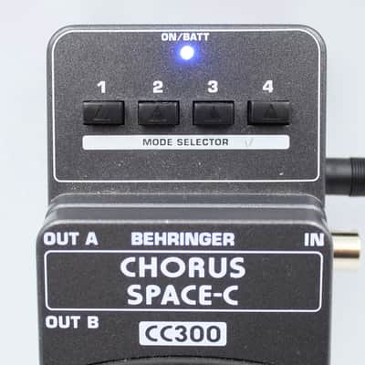 Behringer CC300 Chorus Space-C Guitar Effect Pedal image 3