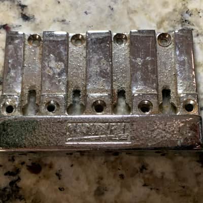 Washburn Bass Bridge  80’s-90’s Chrome image 1
