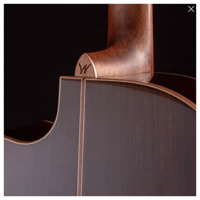 Washburn G25SCE Comfort Deluxe 25 Series Grand Auditorium Cutaway Acoustic Electic Guitar image 8