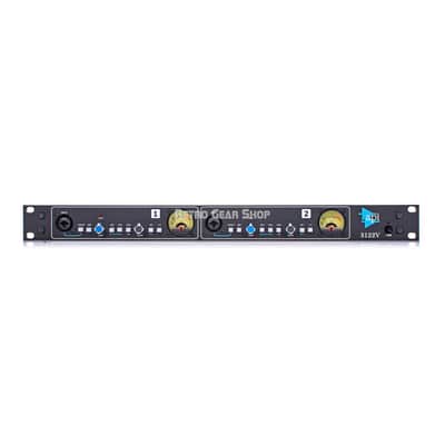 API 3122V 2-Channel Microphone Preamp Line Api Mic Pre image 1