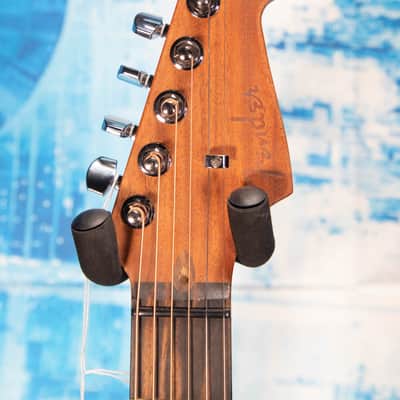 Fender American Acoustasonic Jazzmaster Acoustic-electric Guitar - Natural image 12