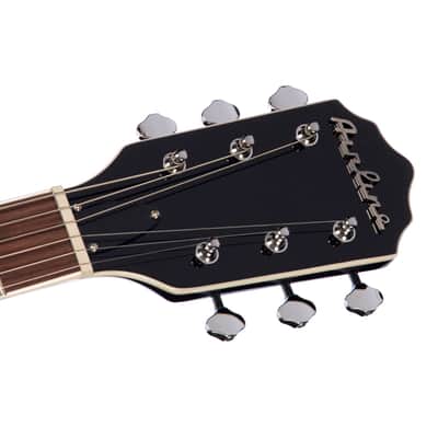 Airline Guitars Tuxedo Blackburst Flame image 9