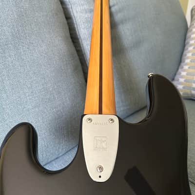 2023 Ernie Ball Music Man Retro 70’s Stingray Black -  8.5 pounds! image 12