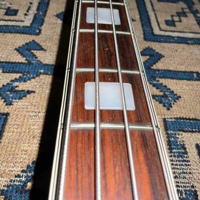 1970s Ventura Violin Bass Japan Sunburst FujiGen Teisco MIJ Hollow Body image 23