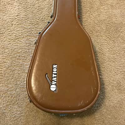Ovation Country Artist 1674 nylon string guitar cutaway acoustic-electric  1985 made in USA with original hard case image 22