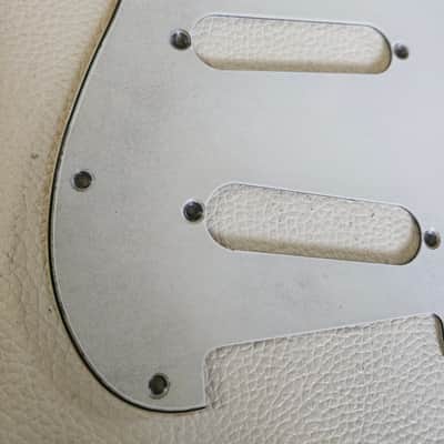 Fender Stratocaster Aged Relic 3 ply Pickguard Parchment 62 59-62 image 4