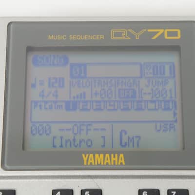 AMAHA QY70 Workstation Sequencer MIDI QY-70 w/ 100-240V PSU image 3
