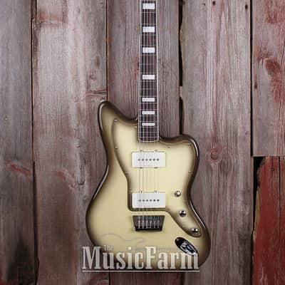 Fender® Squier Vintage Modified Baritone Jazzmaster SS Electric Guitar Antigua Bild 1