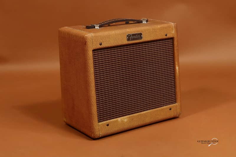 1960 Fender Champ Amp Tweed 5F1 - Narrow Panel image 1