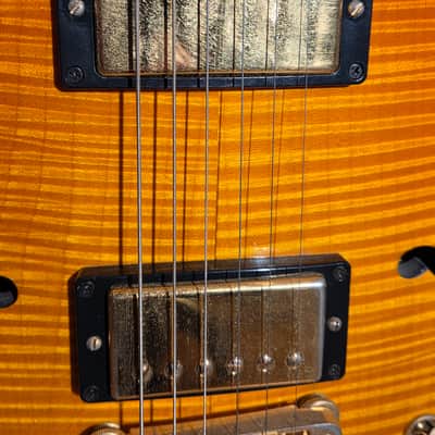 Gibson Custom Shop Paul Jackson Jr. CS-346 Semi-Hollow Honeyburst w/ OHSC & Pickguard image 8