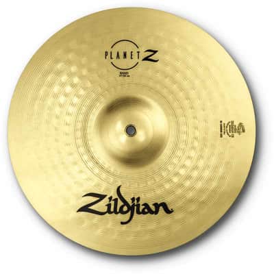 Zildjian ZP14BPR 14" Planet Z Band Pair w/ P0754 Nylon Straps image 3
