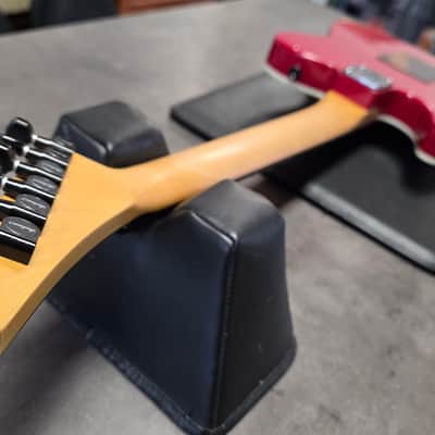 Jackson Custom Shop Telecaster 1987 Ferrari Red HSS Made in USA Vintage American San Dimas pre-Fender 80s Guitar KAHLER KILLER Floyd Rose image 14