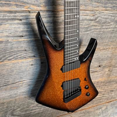 Ernie Ball Music Man Kaizen 7 7-String Guitar - Ember Burst image 3