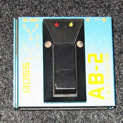 Boss AB-2 2-Way A/B Line Selector Guitar Effect Pedal image 1