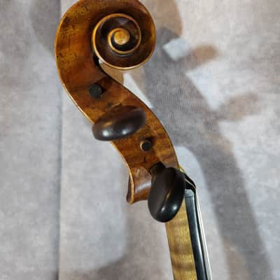 Stradivari Copy – ca. 1910 Masterbuilt 4/4 Violin – Restored image 13
