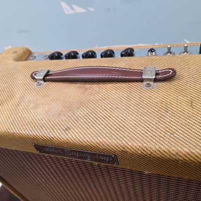 Fender 1957 Super Amp Narrow Panel 5E4 (624) USED *VINTAGE* image 10