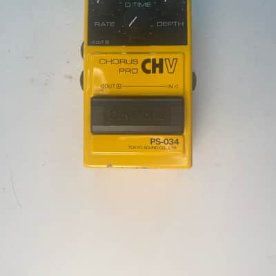 Guyatone PS-034 Pro Chorus CHV Analog Vintage Guitar Effect Pedal MIJ Japan image 1