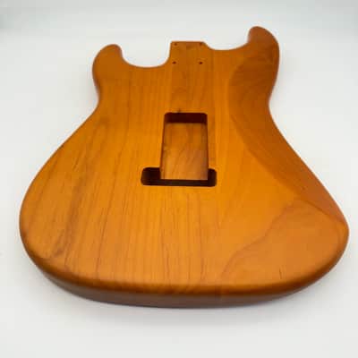 Hoodoo Stratocaster Body Nitro Alder Natural New Light hsb6466 image 8