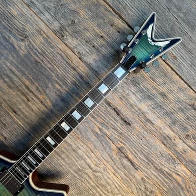 Dean USA Cadillac Flame Top Electric Guitar - Ocean Burst - Open Box image 3