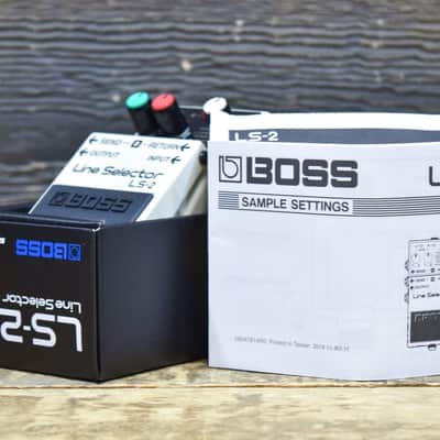 Boss LS-2 Line Selector Two Line Loops Six Looping Modes Switching Effect Pedal image 9