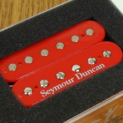 NEW USA Seymour Duncan SH-4 JB Model Humbucker PICKUP Bridge Guitar Red Custom image 1