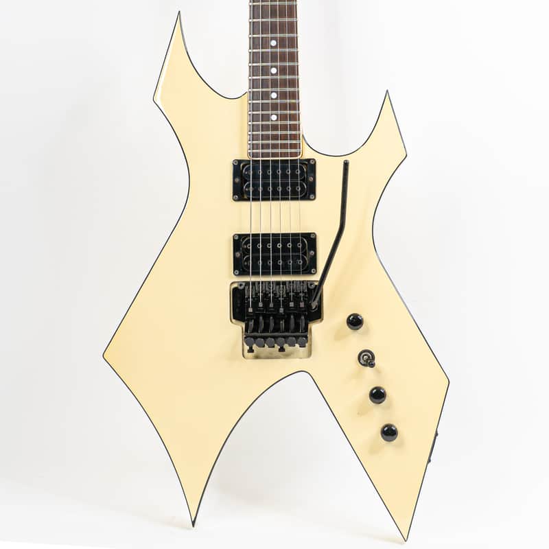 1992 B.C. Rich Warlock MIJ White w/ Licensed Floyd Rose Double Locking Tremolo, Certified Shred Pedigree image 1