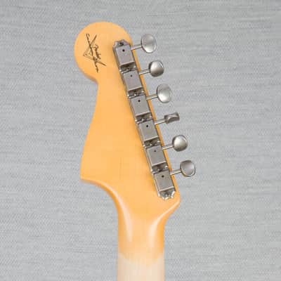 Fender Custom Shop '59 Jazzmaster Journey Man Relic Electric Guitar - Aged Dakota Red image 7