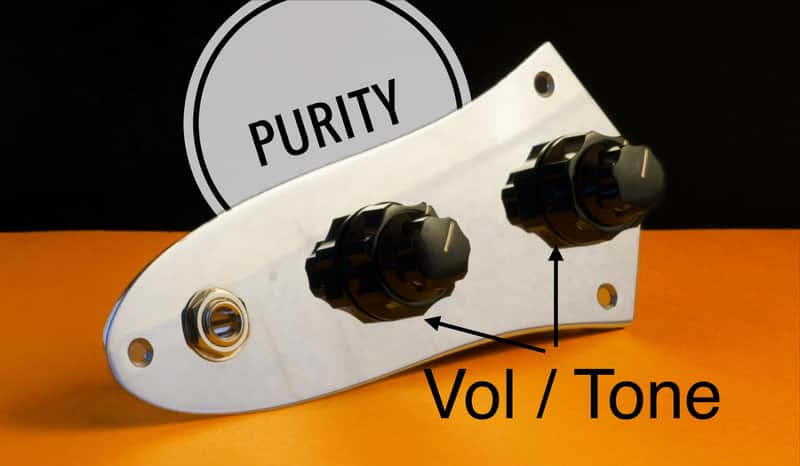 Purity. Fender 1960's Jazz Bass Wiring Harness and ControlPlate. image 1