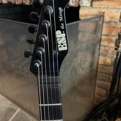 Early 80s ESP The Mirrage 48th St. Custom - Black image 5