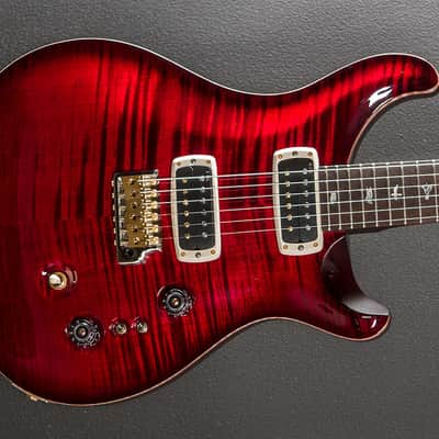 Paul Reed Smith Custom 24-08 Wood Library Limited - Fire Red Burst w/Brazilian image 1