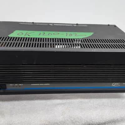 QSC Vintage Series One Model 1200, 100 watts 8 Ohms, Convection (No Fan) made in USA image 5