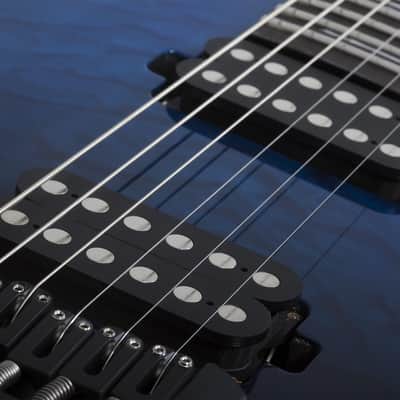 Schecter Reaper-6 Elite Deep Ocean Blue image 8