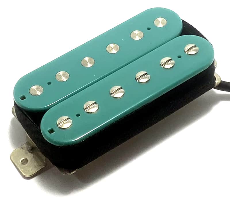 A5 Bucker ~ Bridge Position AlNiCo V Pickup, Classic Feel, Fresh Modern Hot Performance ~ Teal image 1