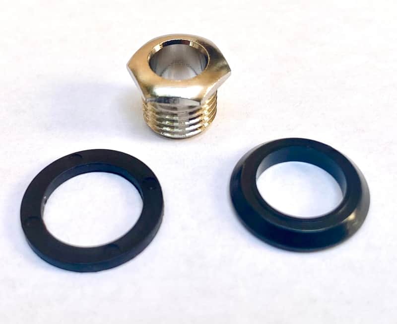 Input Output Jack Replacement Nut & Collar for Korg Pedals image 1