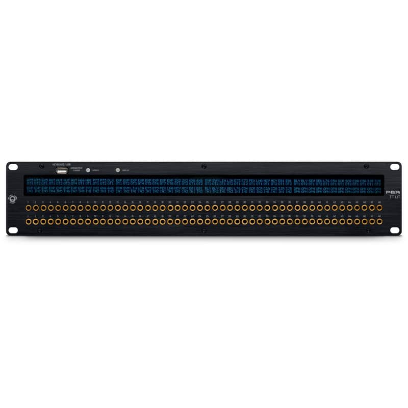 Black Lion Audio PBR TT LIT Patchbay with Programmable LED image 1