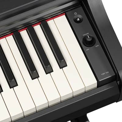 Yamaha YDP-166 B GrandTouch-E™ 88 Note Upright Digital Piano - Black image 3