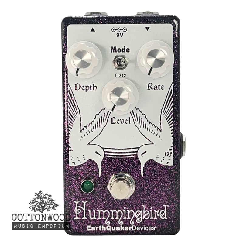 EarthQuaker Devices Hummingbird V4 - Purple Sparkle - Cottonwood Music Exclusive Color image 1
