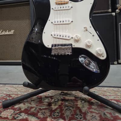 Fender/Warmouth Swamp Ash 70s Hardtail Stratocaster Partscaster - Black W/ HSC (C016-13) image 7