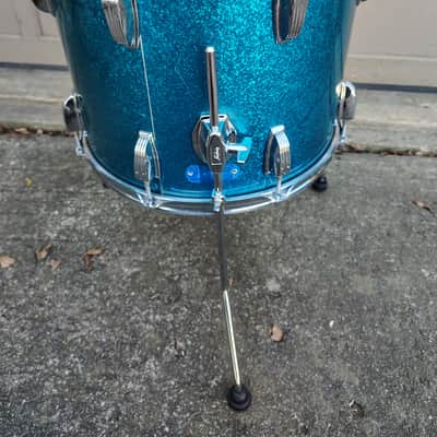 Ludwig 15"(Diameter)x12"(Depth) Converted Floor Tom 1980's/90's image 7