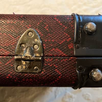Gibson Nikki Sixx Signature Thunderbird Bass 2012 - Red - w/ snakeskin case...WOW! image 17