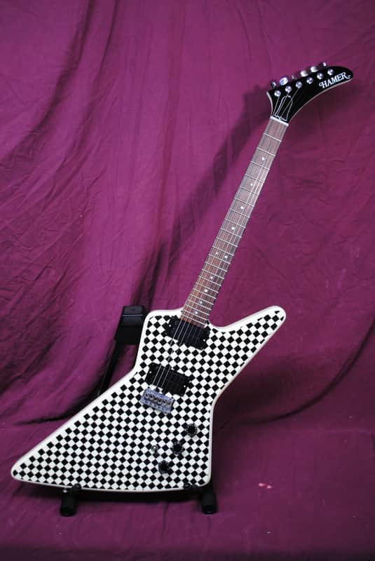 Hamer USA Blitz Explorer w/ case Get your Cheap Trick on! image 1