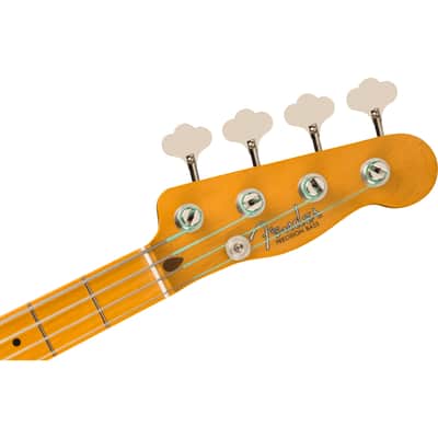 Fender American Vintage II 1954 Precision Bass MN Vintage Blonde - 4-String Electric Bass image 4