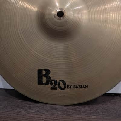 Sabian B20 14" Hihats 1980s image 7
