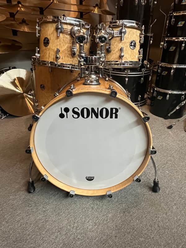 Sonor S Classix Scandinavian Birch Grained Maple Satin Drum | Reverb