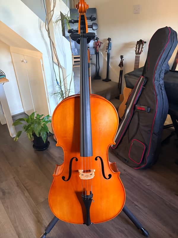 Hidersine cello Vivente 4/4 finetune 2000 - Semi gloss image 1